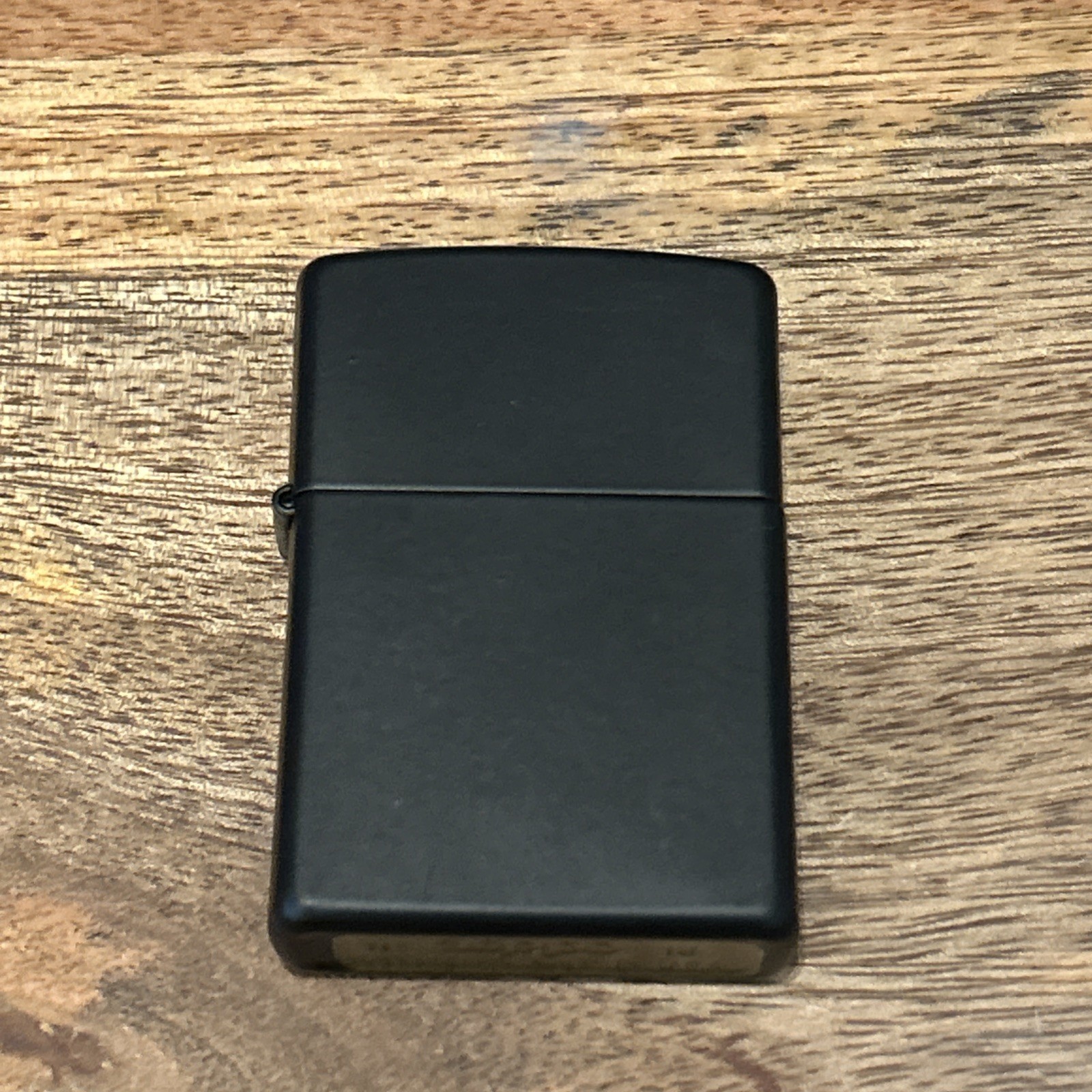 2016 Zippo Lighter Matte Black Never Used In Original Box
