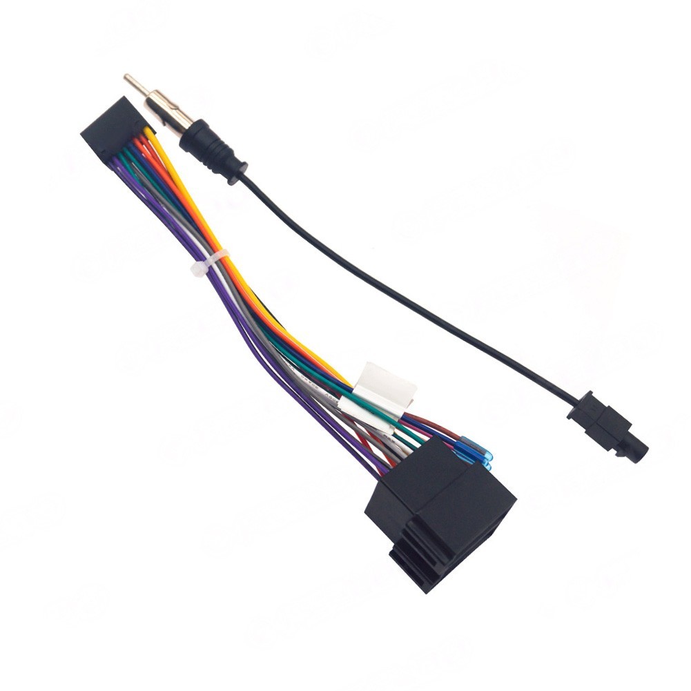 16-pin Harness Navigation Cable ABS Plastic Connectors Pure Copper Wires