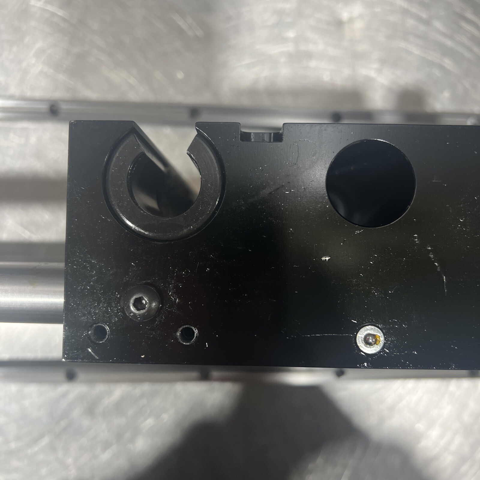 Intelitek Prolight Turning Center Linear Rail Axis Assembly. Used Surplus