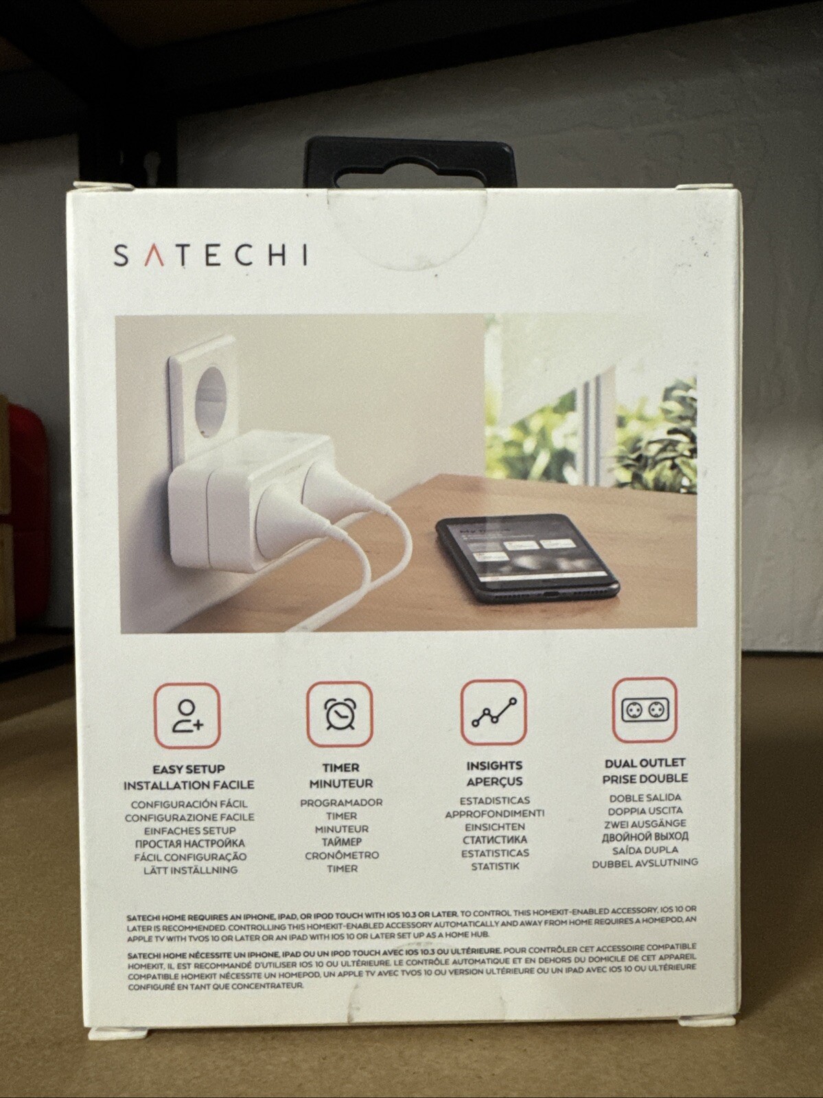 Satechi Dual Smart Outlet EURO