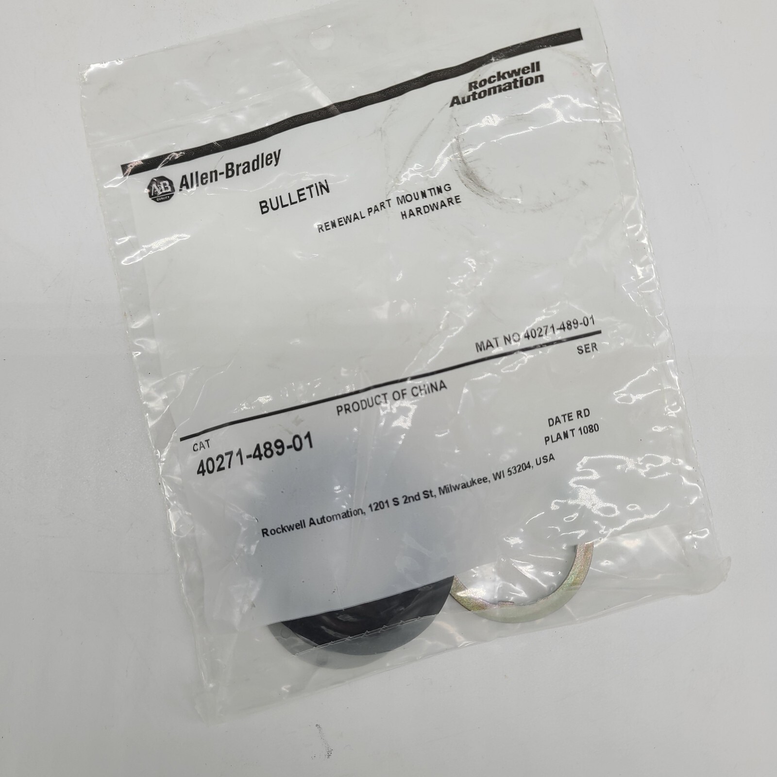 Allen Bradley 40271-489-01 Renewal Mounting Hardware