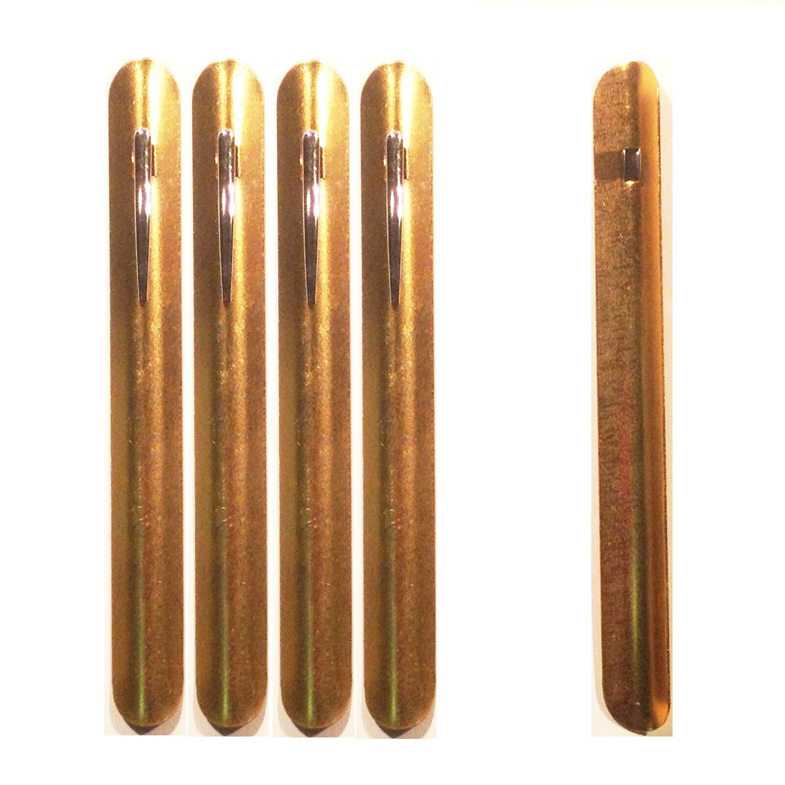 Foodservice Aluminum Table Crumber, 6-Inch, Gold Lot of 4 New in Package