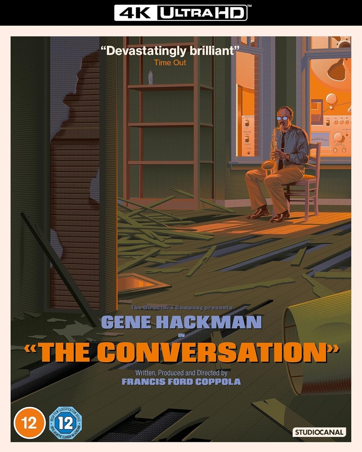 The Conversation (1974) Gene Hackman 4K UHD Blu-Ray NEW (USA Compatible)