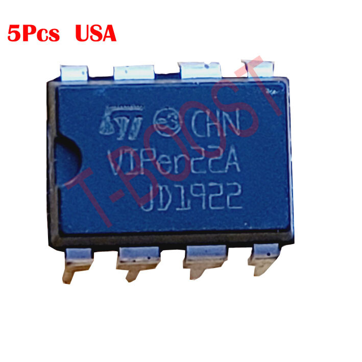 VIPer22A SMPS Controller DIP-8 USA STOCK 5Pcs