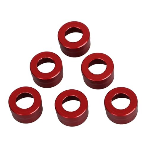 66pcs Engine Bolt Topper Cap Cover Aluminum For Harley Evolution,Twin Cam Red