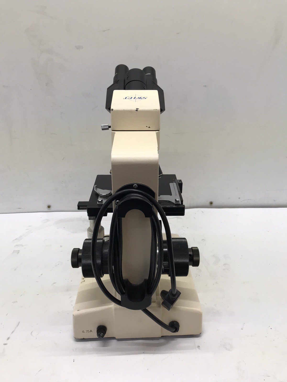 Swift M8000D Microscope Tested And Working 4 Objectives 2 Eyepieces.
