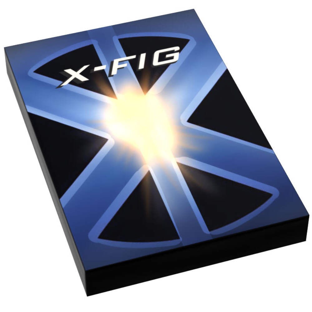 X-Fig Movie Cover (2x3 Tile) made using LEGO part