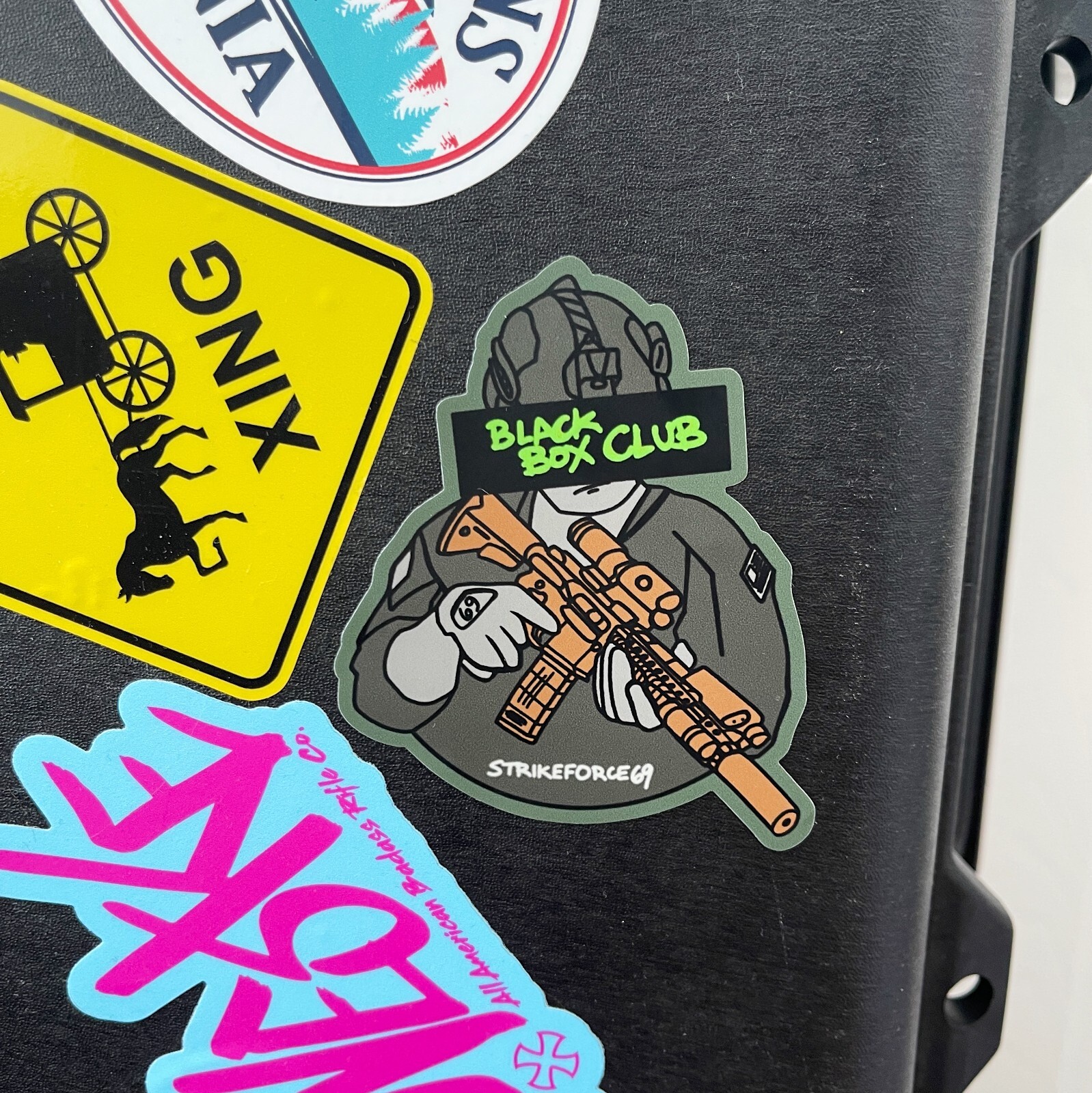 Black Box Club Spec Ops Tactical Stickers by StrikeForce69