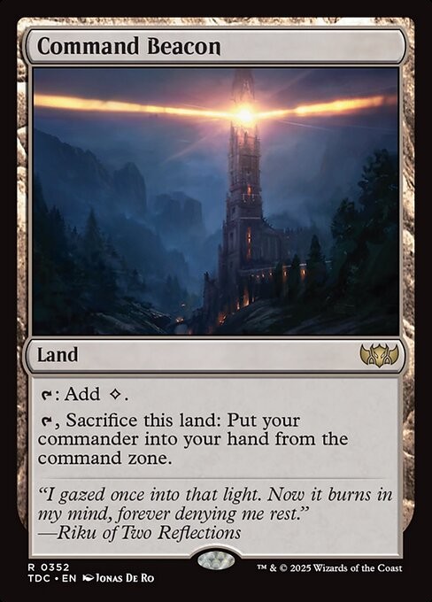 Command Beacon 352 R Normal TDC MTG NM