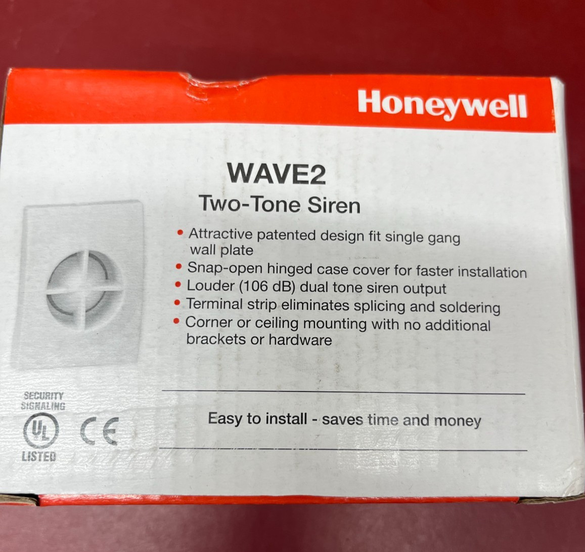 New Honeywell Wave2 Two-Tone Siren