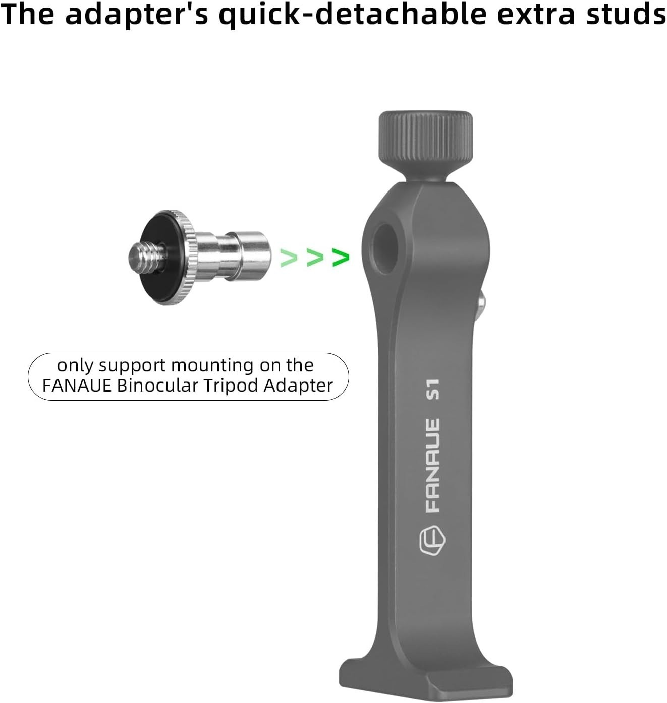 Binocular Tripod Adapter Quick Release,Detachable Universal Mount Accessories...