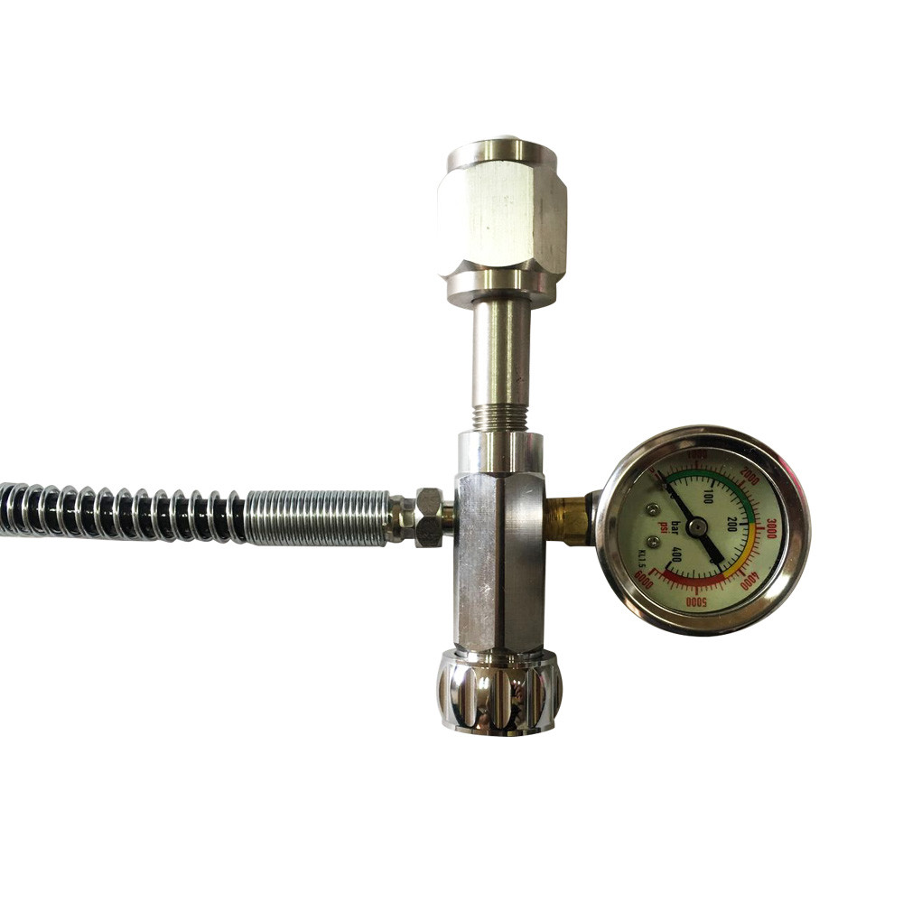 Refill Charging Adaptor PCP SCBA Fill Station Refill Charging Adapter 0-4500PSI