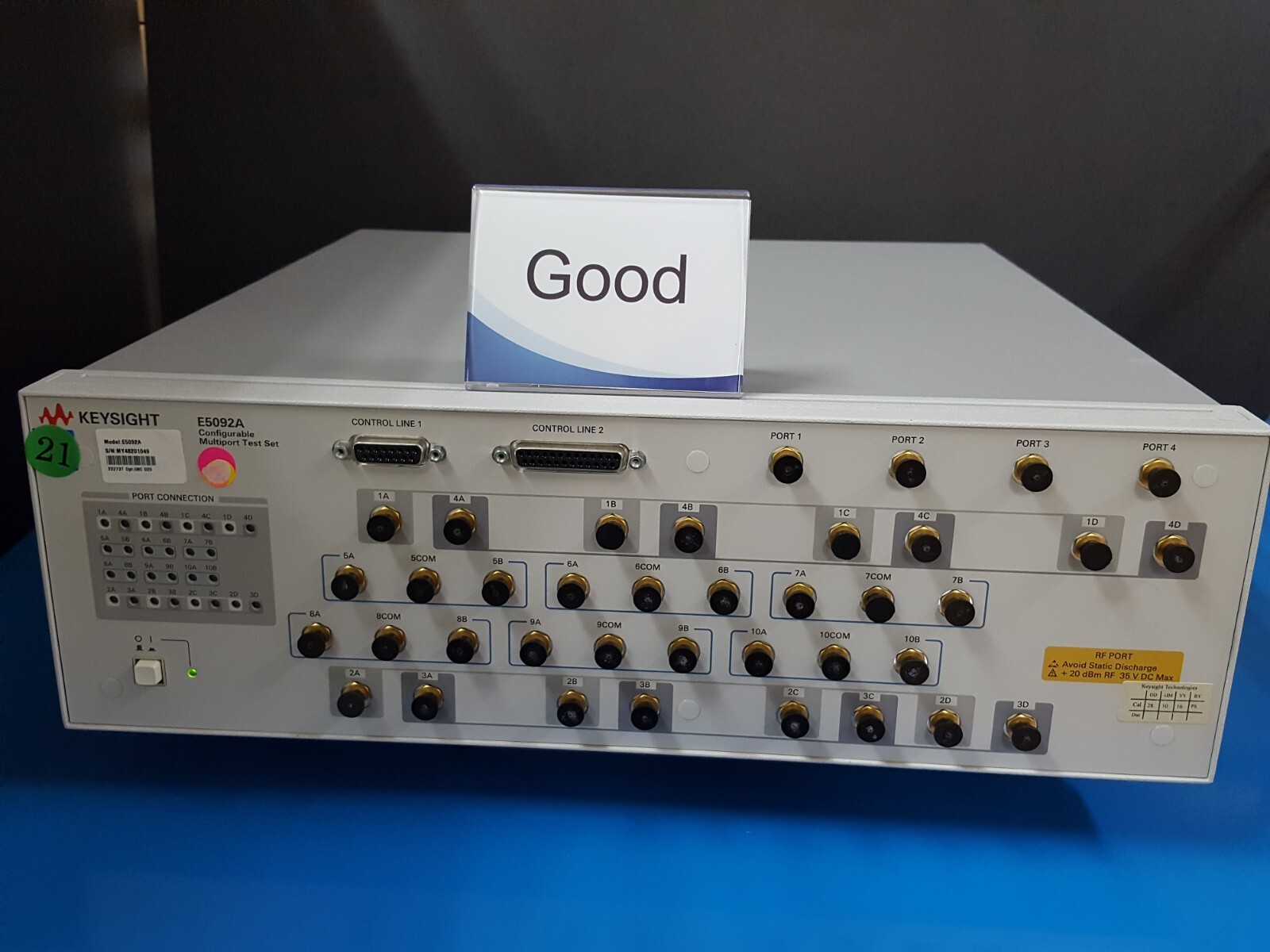 Keysight E5092A : Configurable Multiport Test Set, 50 MHz to 20 GHz (1049)