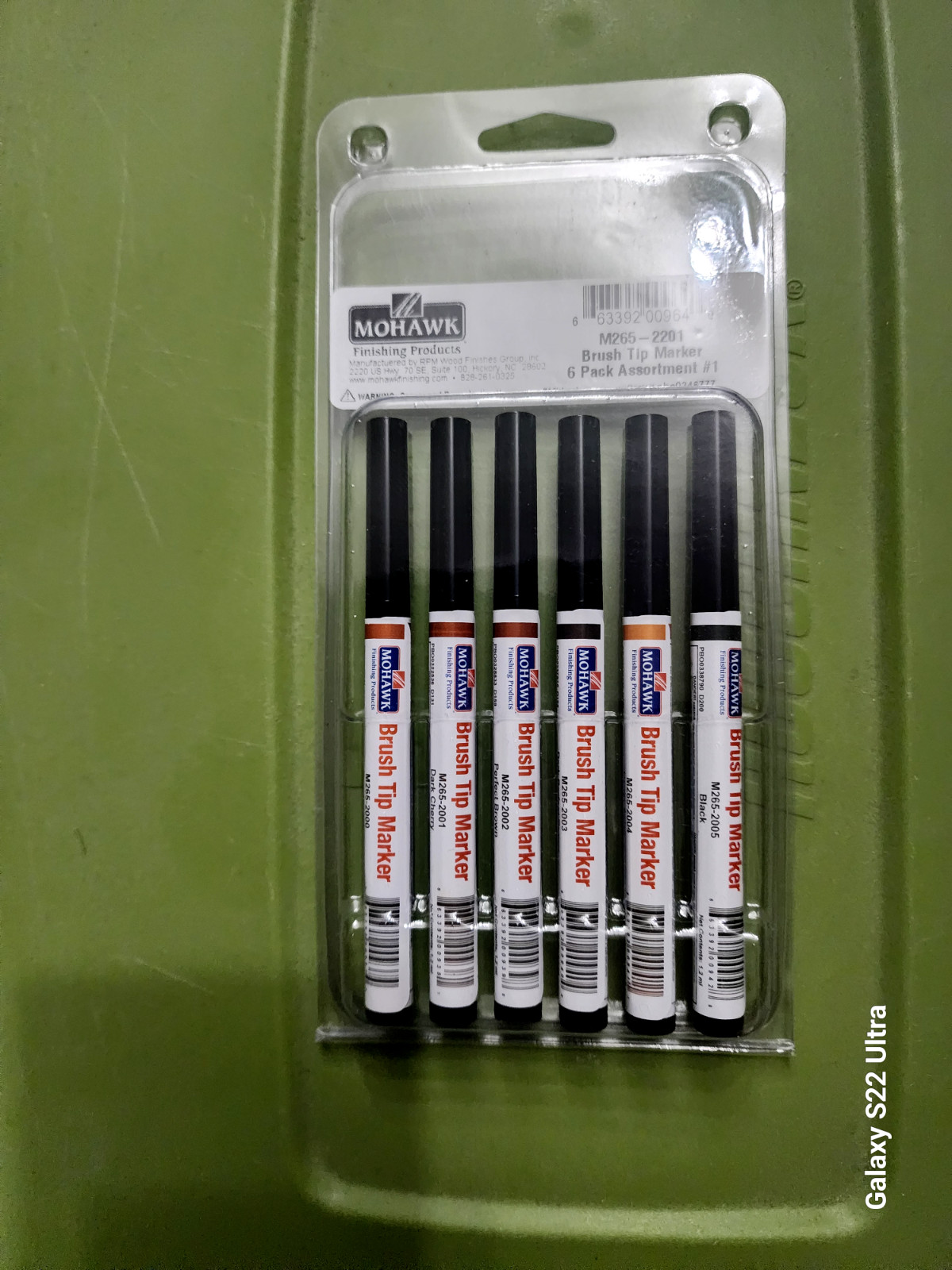 mohawk brush tip marker m265-2201