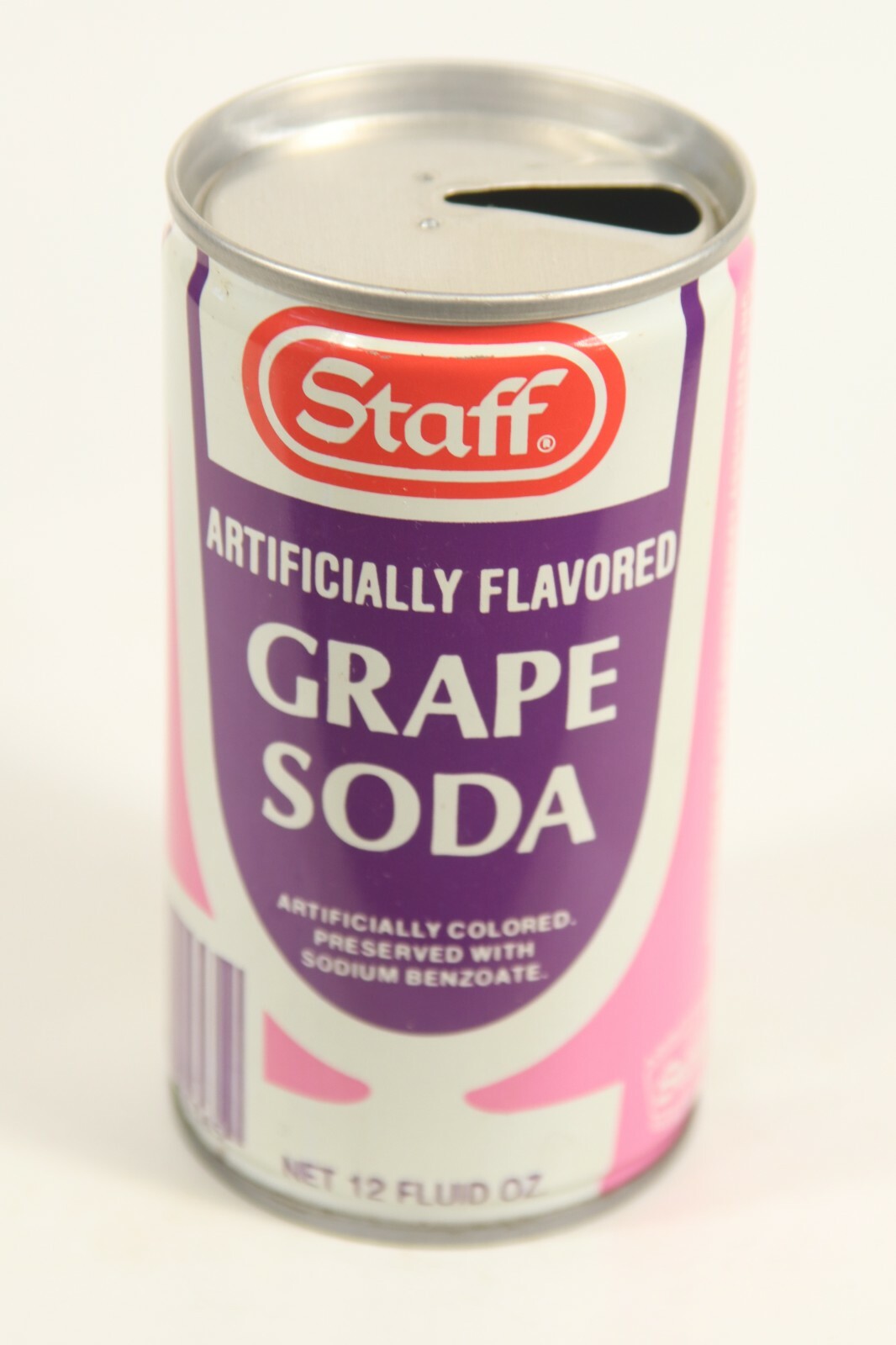Staff Grape Soda Can - 12oz