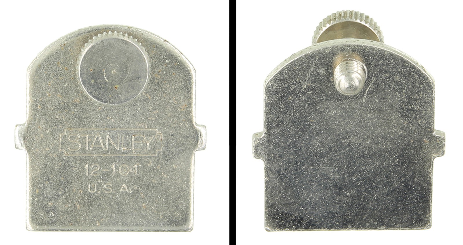 Orig. Nickel Plated Cap for Stanley No. 12-101 Toy Block- w/ Screw -mjdtoolparts
