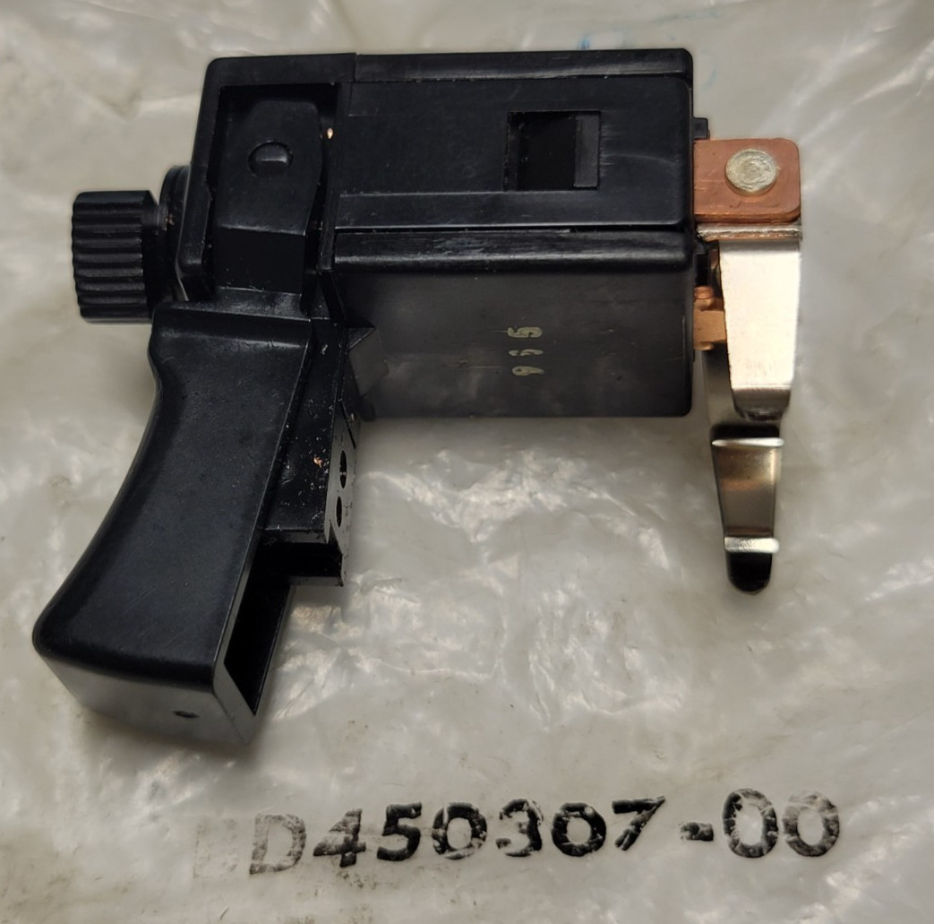 Black +Decker 450307-00 Power On-Off Switch 12Vdc, 12 Amp - New Old Stock