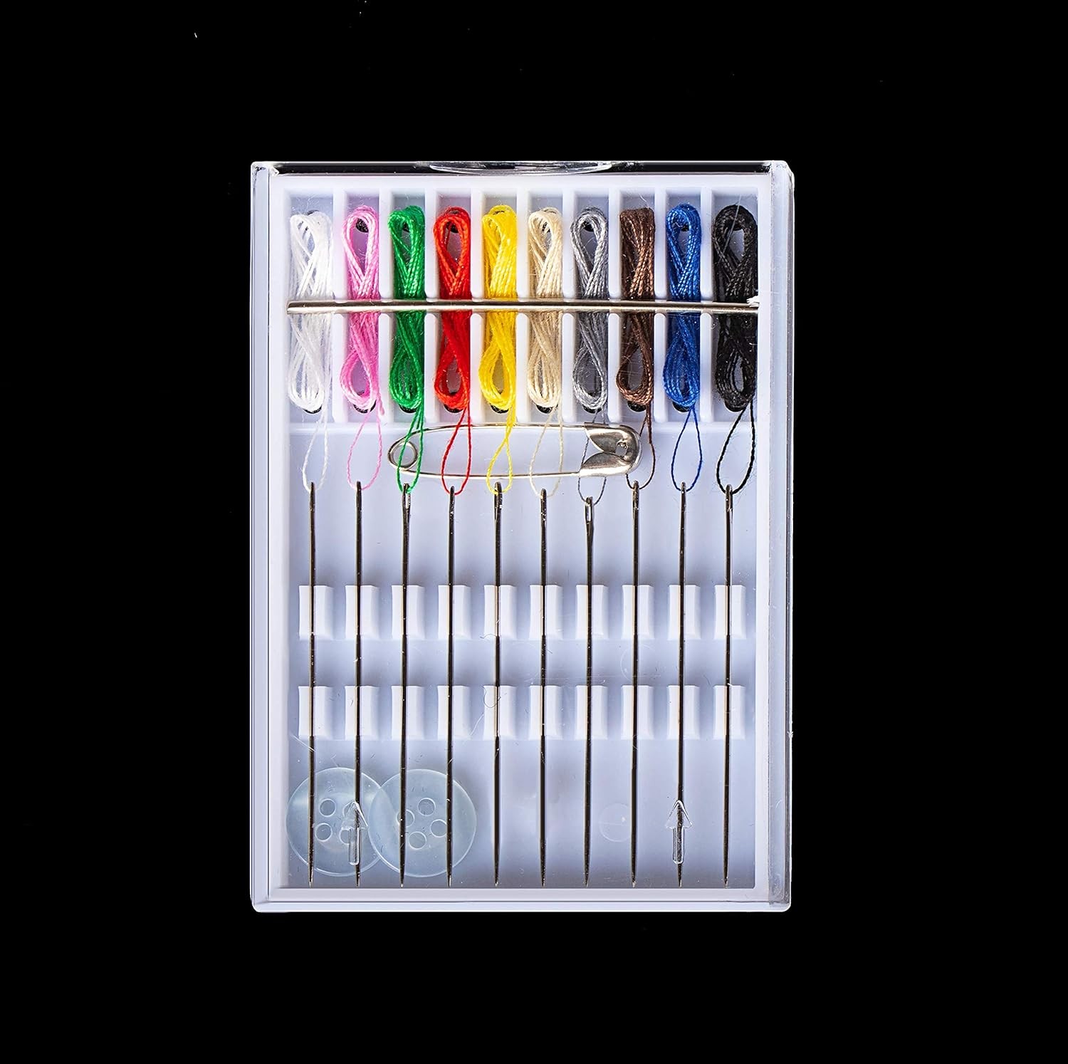 SoFire 10 Boxes Home and Travel Quick Fix Sewing Kit Pre Threaded Needle...