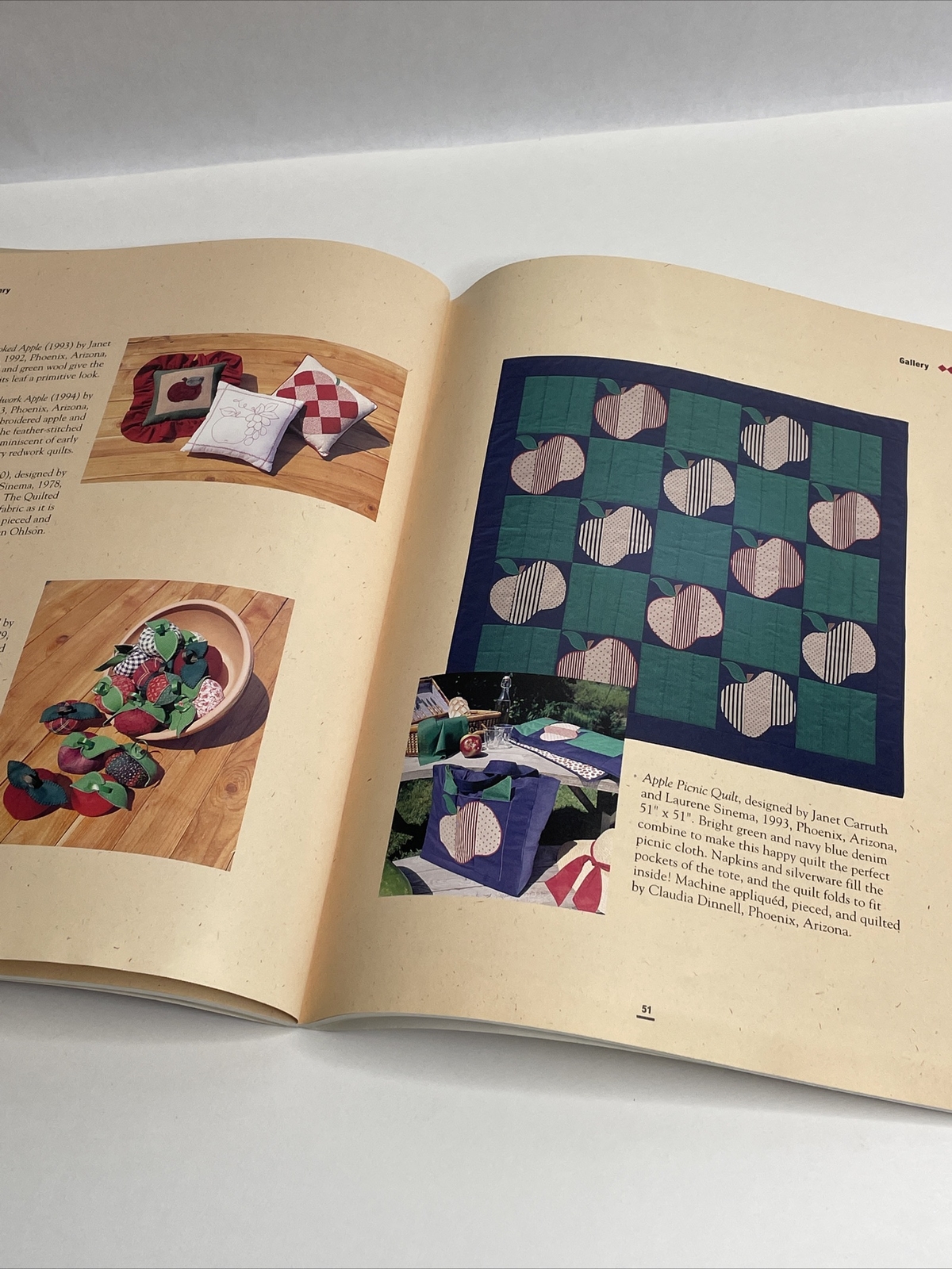 The Quilted Apple Paperback y Laurene Sinema Quilt Patterns