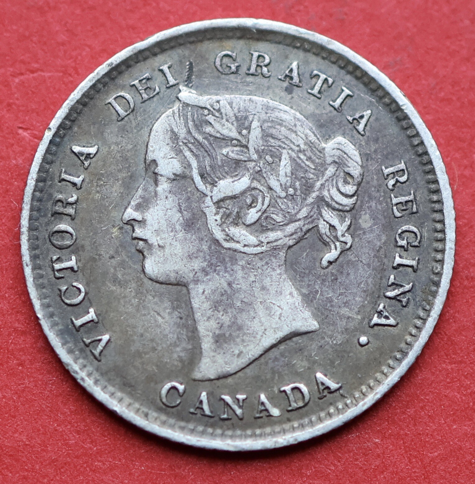 1896 Canada 5 Cents - VF/EF - Lot#10749