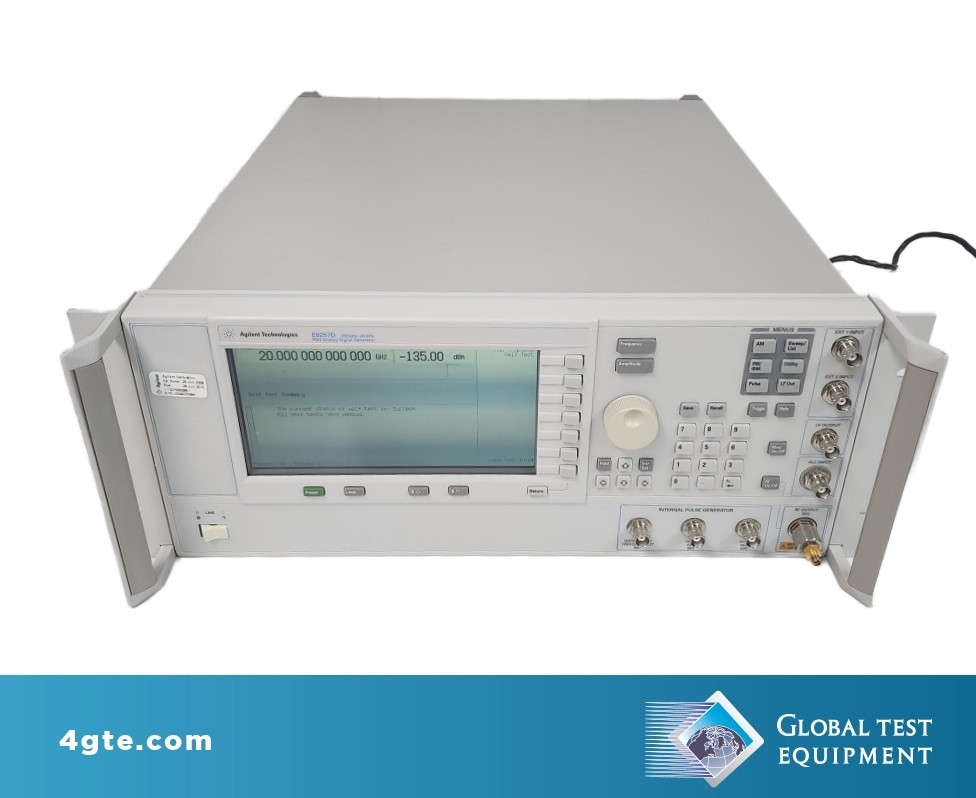 Keysight E8257D-520/1E1/1EH PSG Analog Signal Generator, 100 kHz to 20 GHz CAL'D