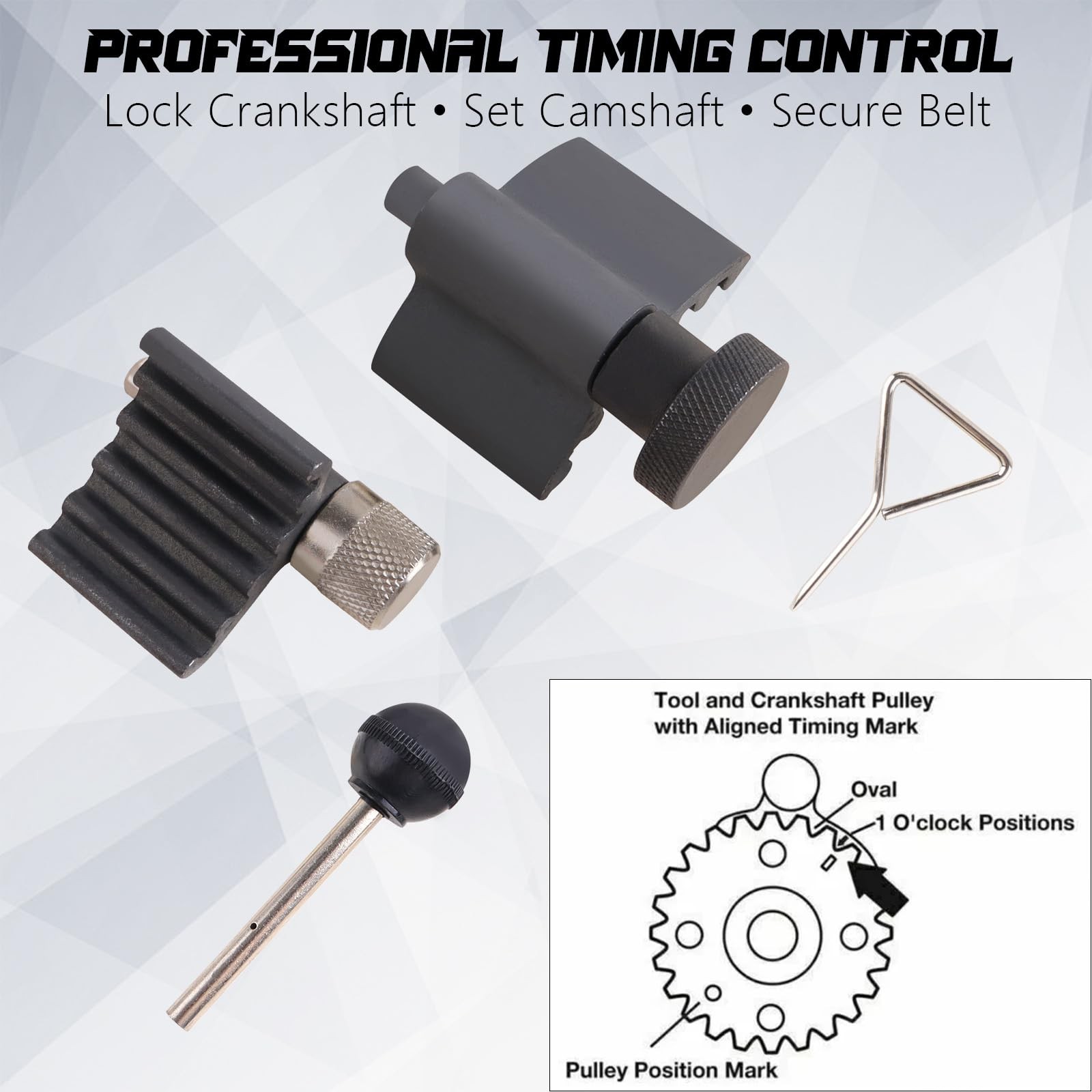 Fumrtcy Engine Timing Tool Kit Camshaft Crankshaft Alignment Locking Timing...
