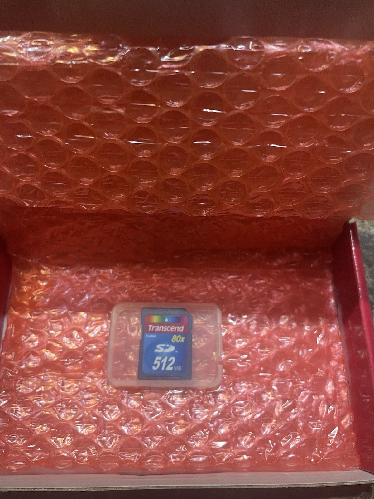 Transcend 512mb Sd80