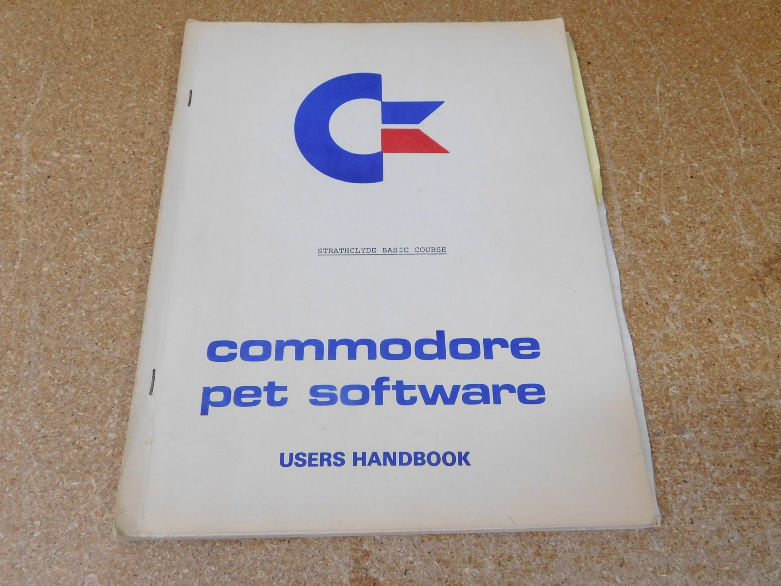 Commodore Strathclyde Basic Course Pet Software Users Handbook