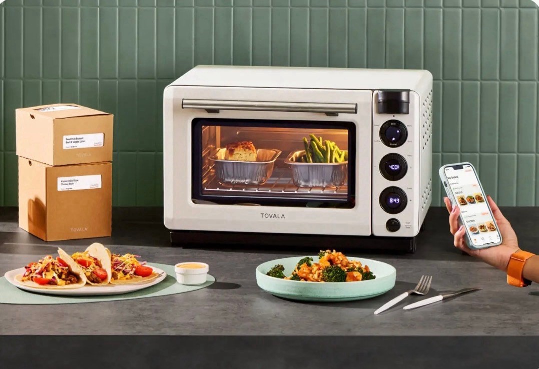 Tovala Smart Oven - WiFi Countertop Convention Oven Air Fry Toast Bake - NEW
