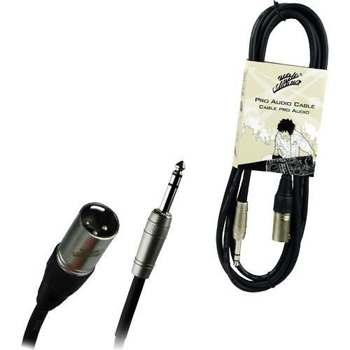Studio Z ZPC24XM14S25 25 Ft 3 Pin XLR Male To 1/4" Male Stereo Pro Audio...