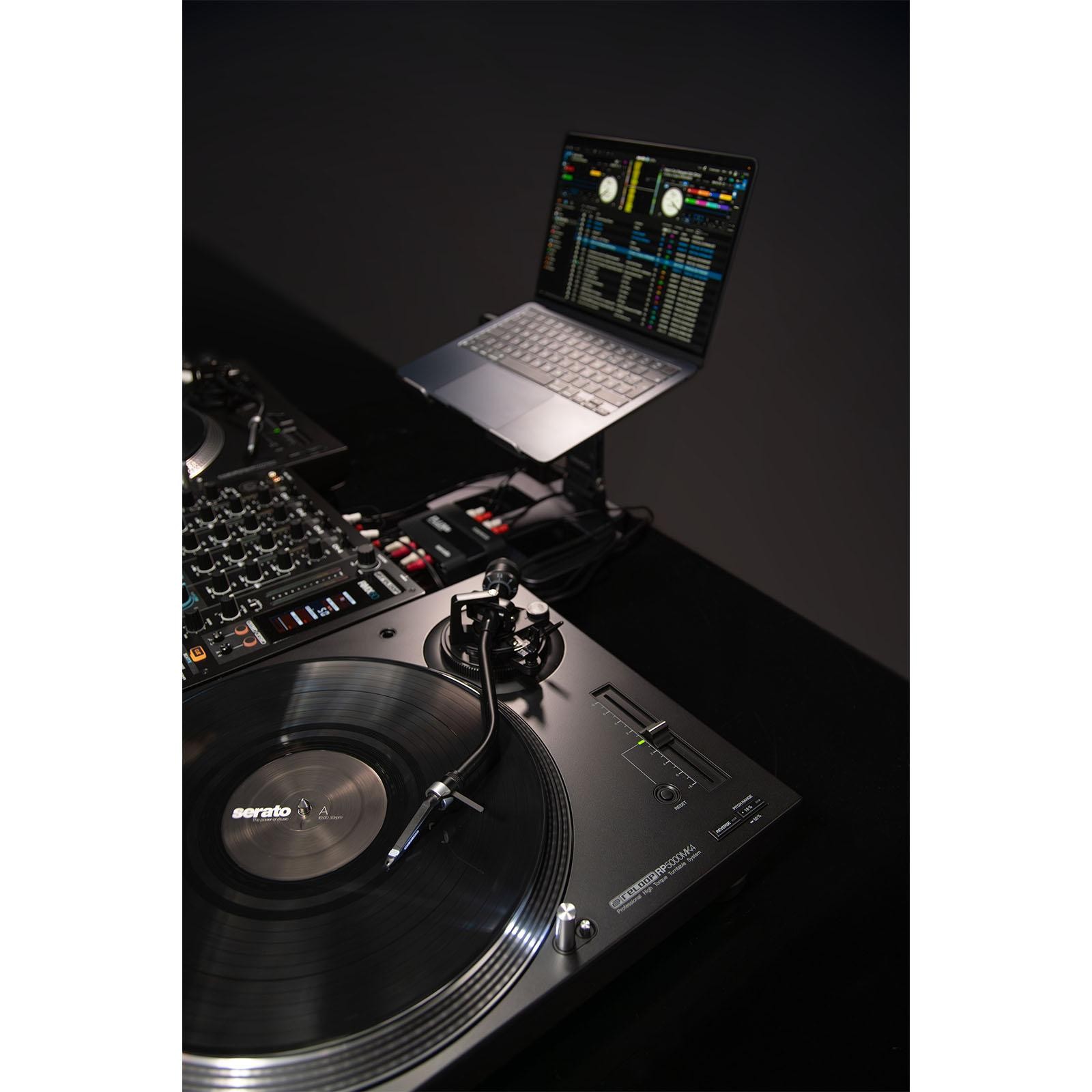 Reloop RP-5000 MK4 Professional Direct-Drive DJ Turntable w Case