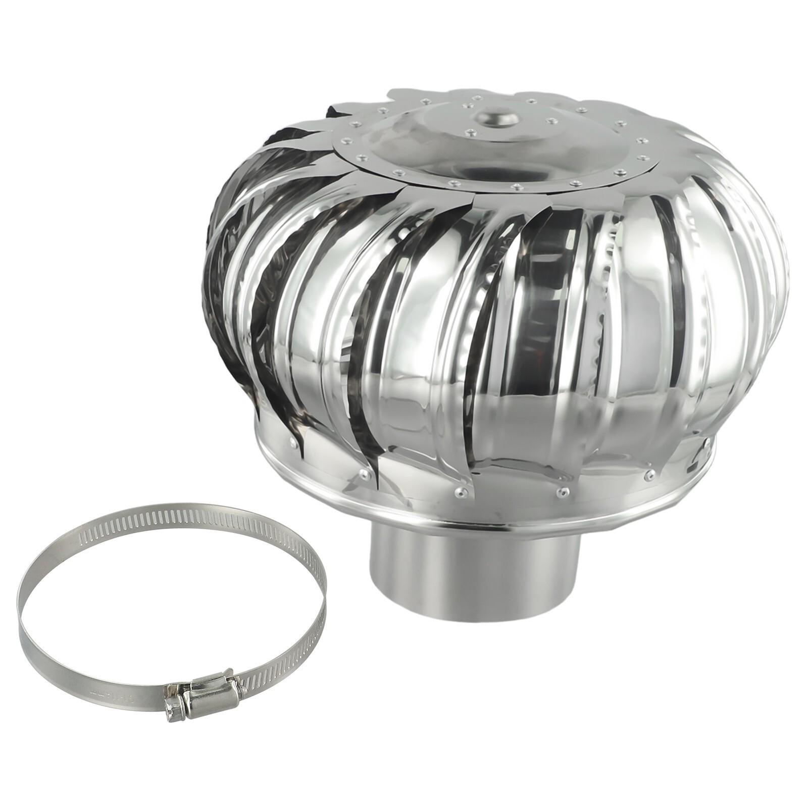 Rotating Hood Chimney Cowls Prevent Wind Draft Improve Ventilation Efficiency
