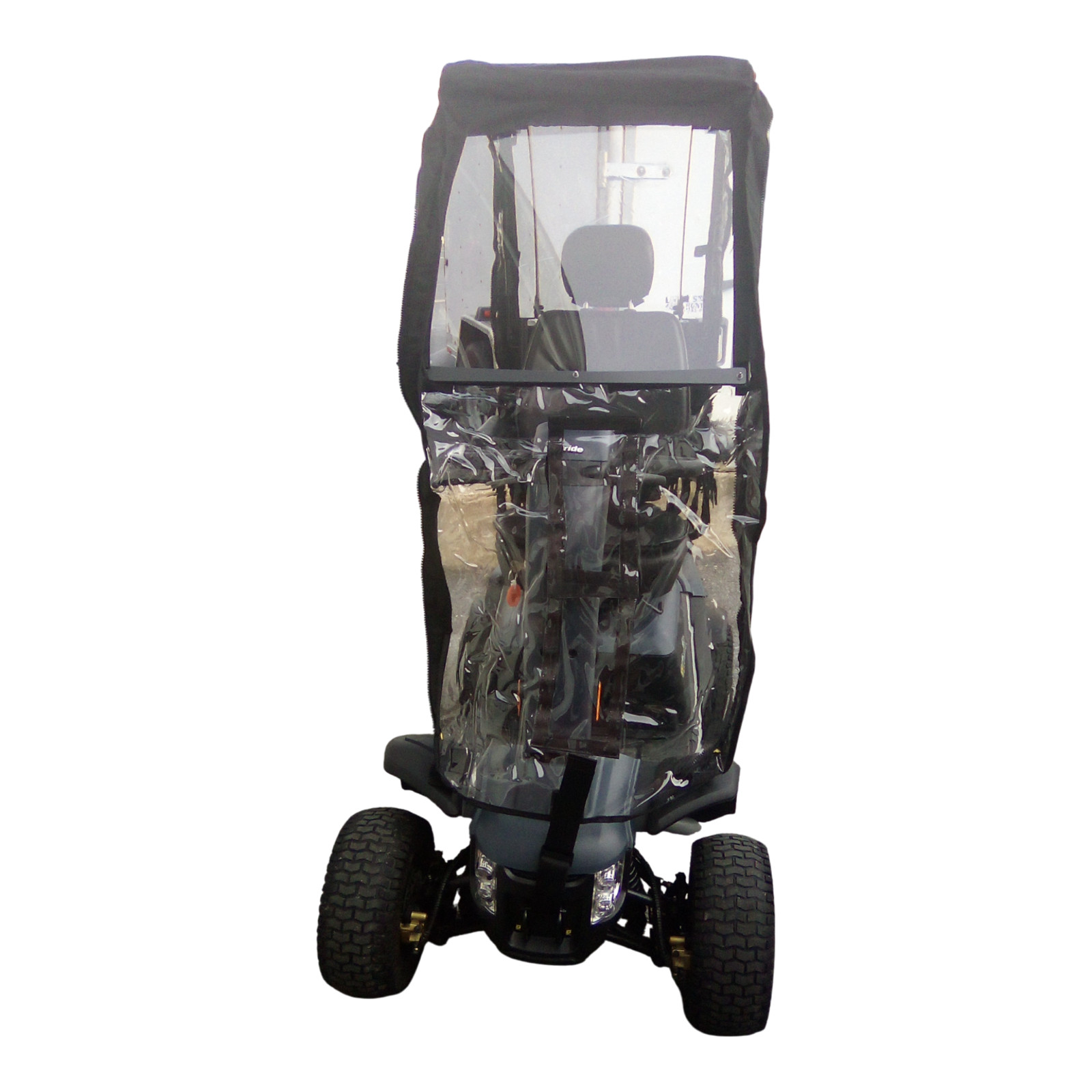 Scooterpac Universal Folding Mobility Scooter Canopy For Weather Protection
