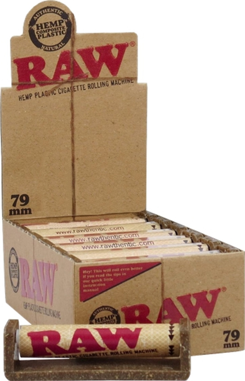 RAW 79mm Rolling Machines – 12 Pack Retail Display | For 1¼ Size Papers