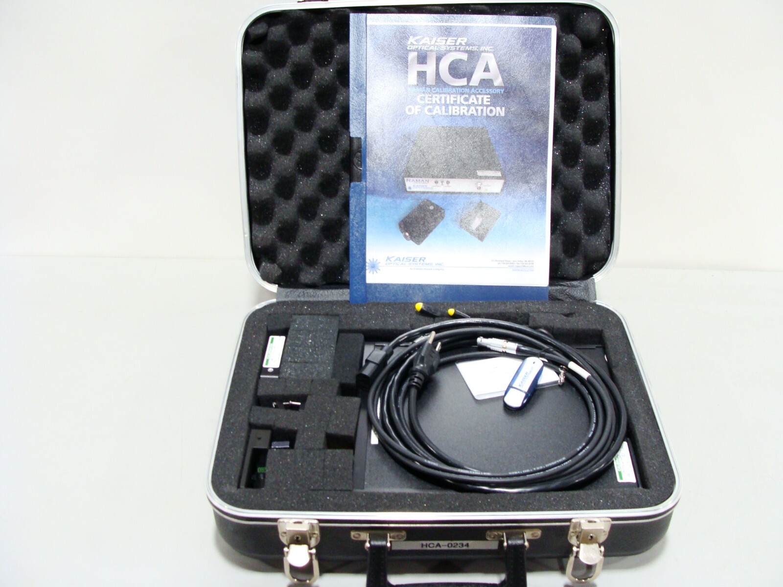 Kaiser / Endress HoloLab RAMAN Spectrometer Microscope Calibration Accessory