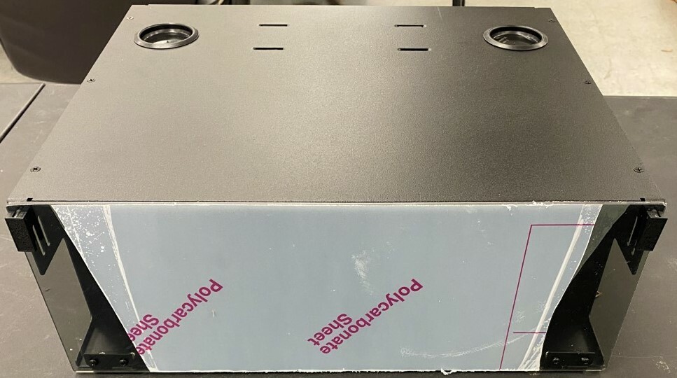 4RU 144 Port SCAPC Singlemode Fiber Optic LIU Rack Mount Panel Enclosure LOADED