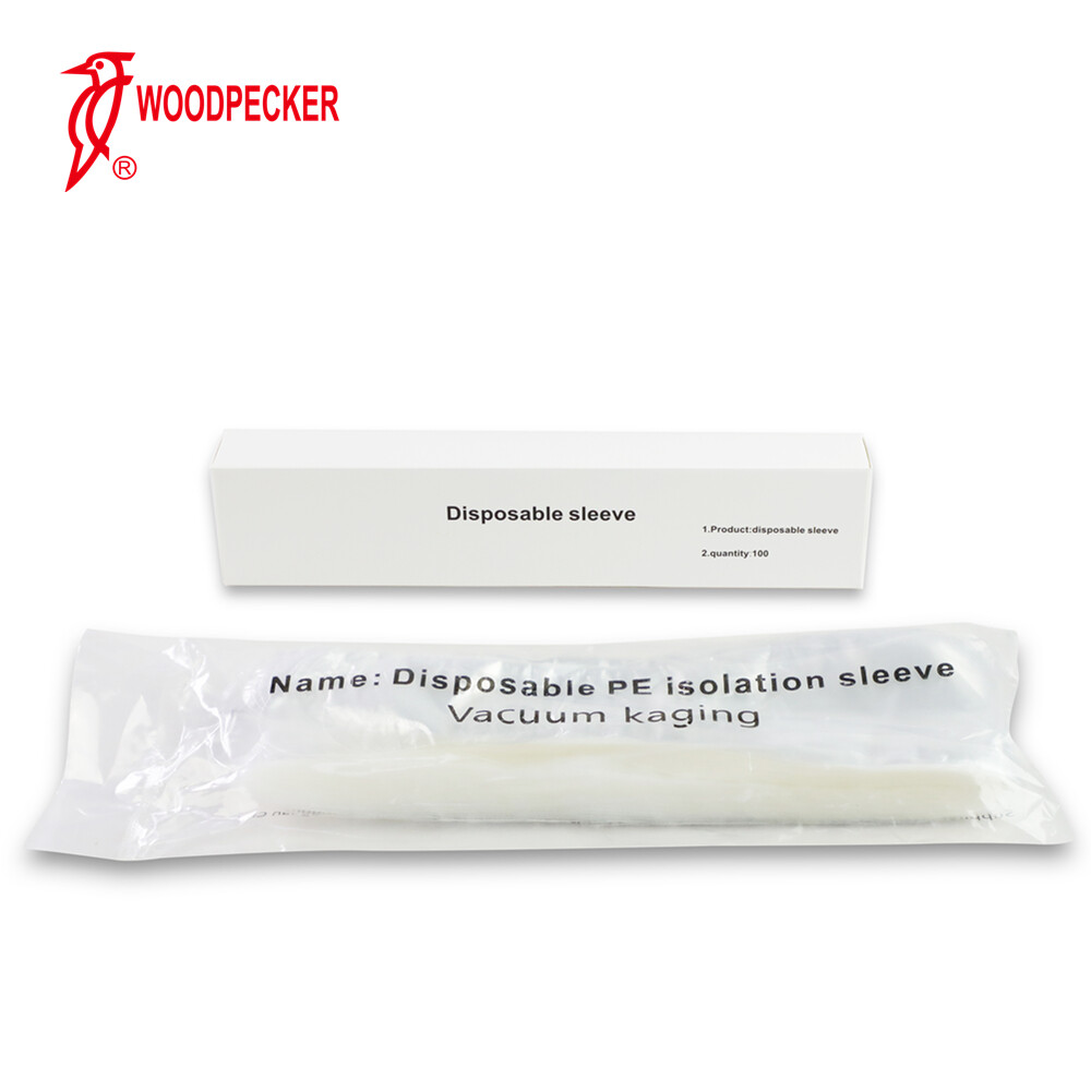 100PC Disposable Dental PE Isolation Sleeve for Woodpecker O-Star Curing Light