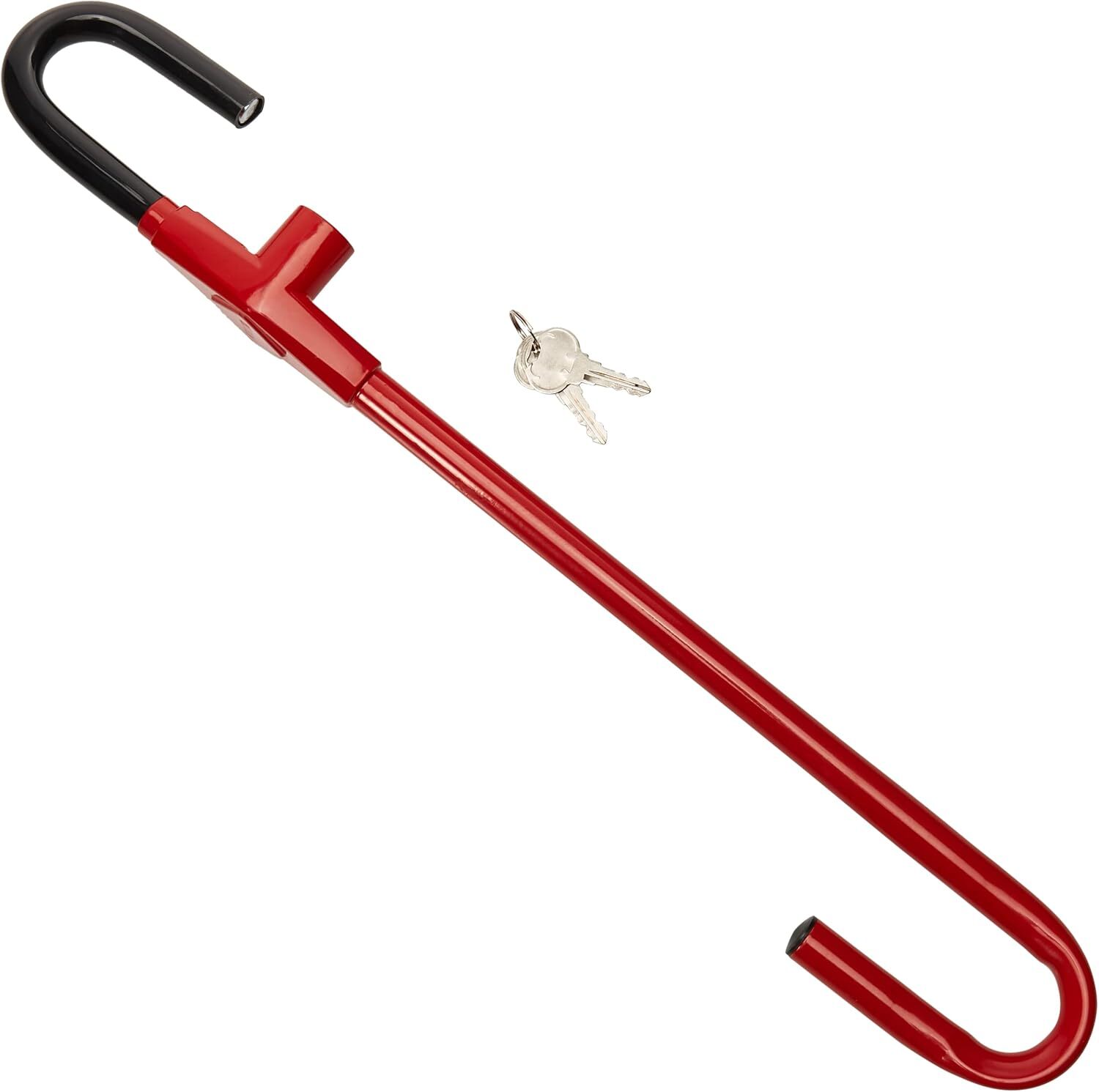 The Club Cl303 Steering Wheel And Pedal Lock Universal Anti-theft Device Red ...
