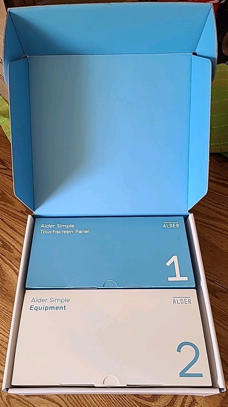 ALDER SIMPLE Home Protection Security System *New Open Box*