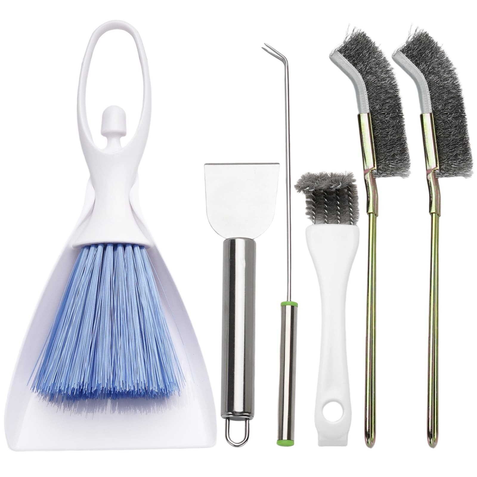 6 Pcs Bird Cage Cleaner Kit, Poop Off Bird Poop Remover, Bird Cage Cleaner Ac...