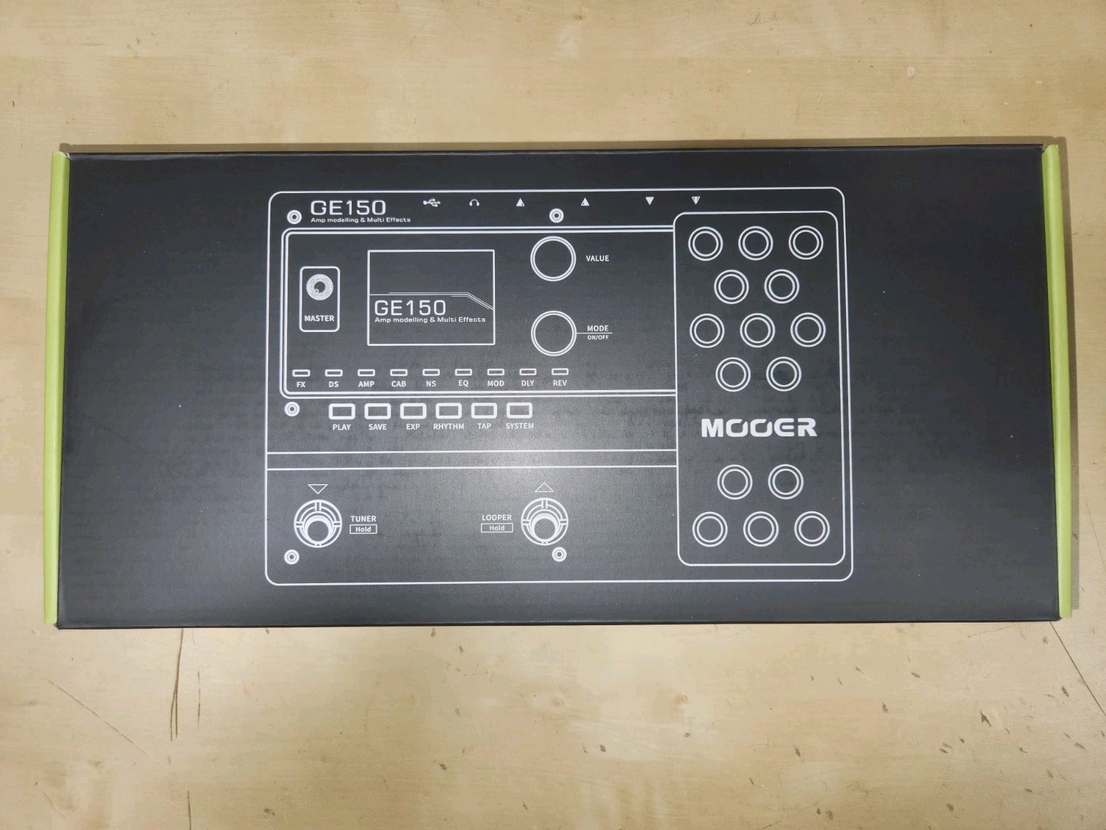 Mooer GE150 Multi-FX Modelling Pedal/ silver