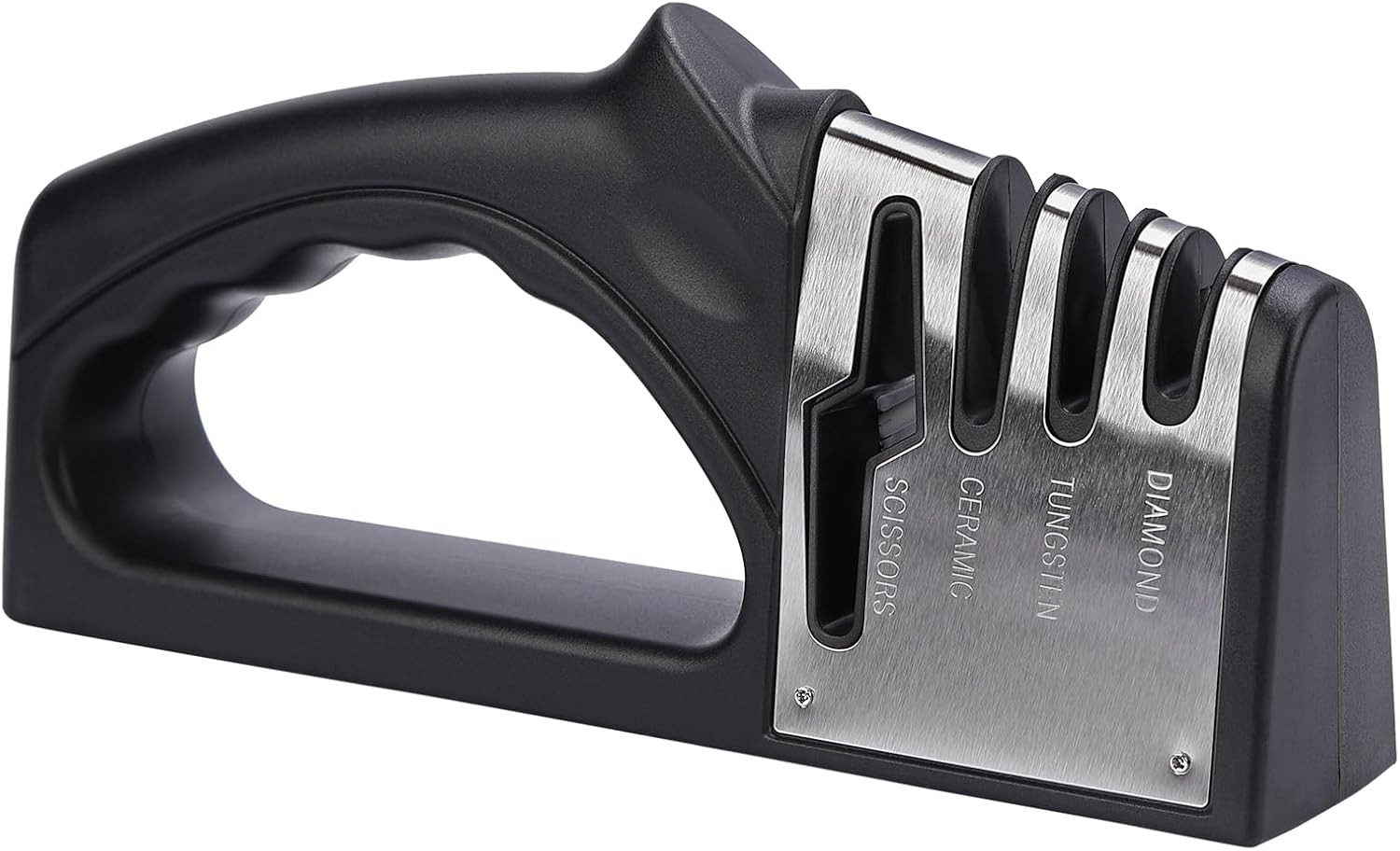 4-in-1Manual Knife Sharpener Suitable for kitchen knives, fruit knives, steel