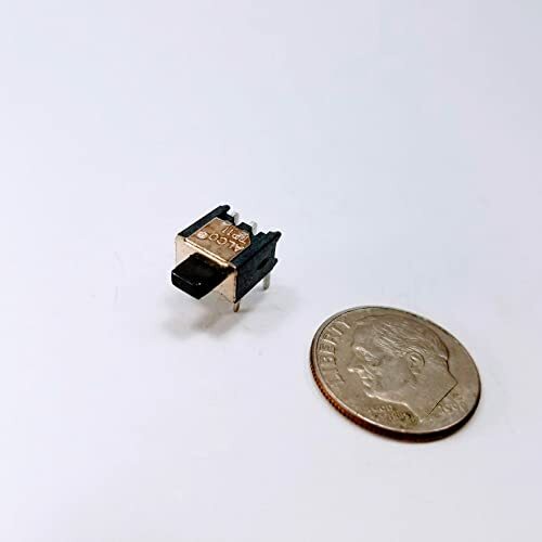 Alco SPDT (Normally Open/Normally Closed) Tiny Push Button Switch B-379