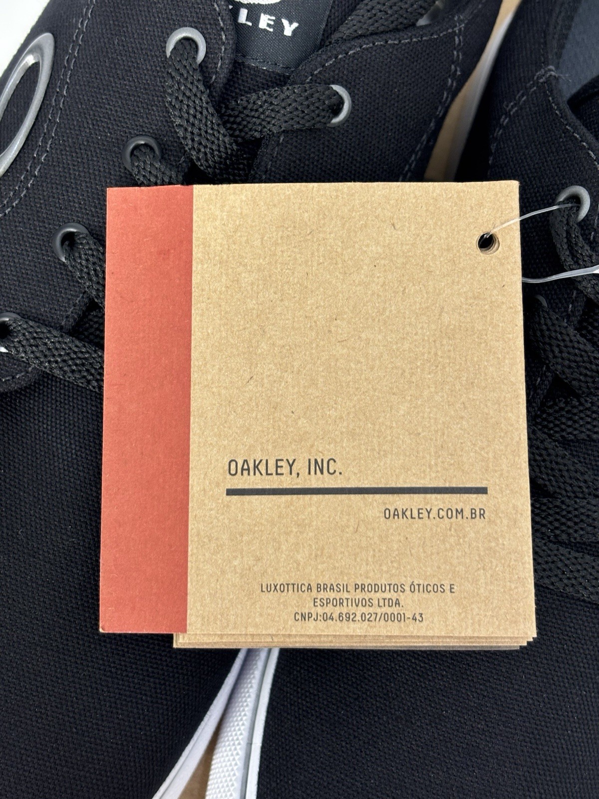 Oakley Split Shoe Jet Black FOF100278 Size 10 Men’s US New In Box Boat Sneaker