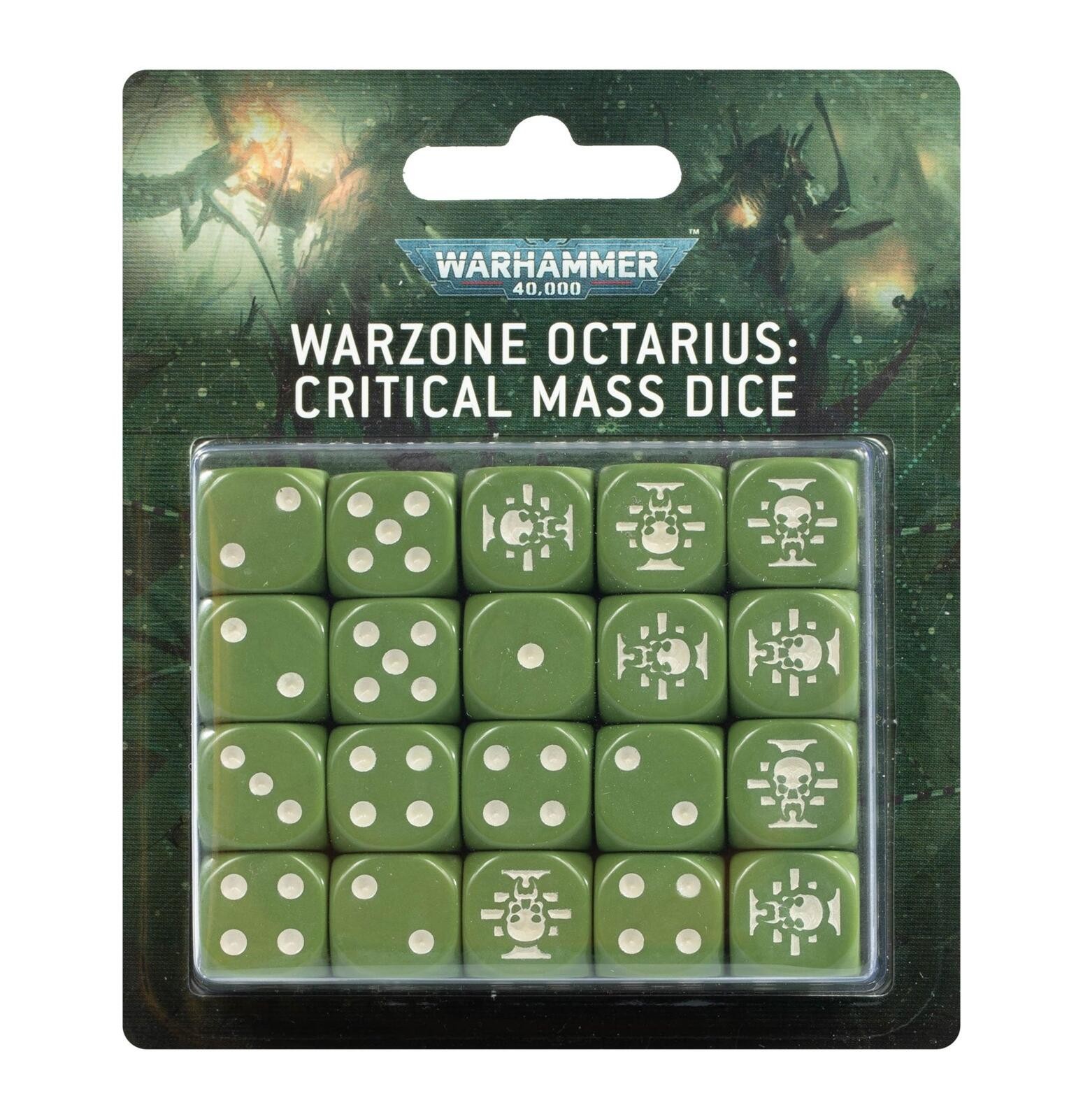 Warhammer 40,000 Warzone Octarius: Critical Mass Dice