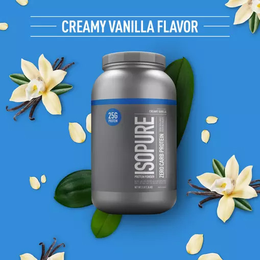 ISOPURE® ZERO/LOW CARB 25g 100% Whey Protein Isolate Vitamins Minerals 3lb