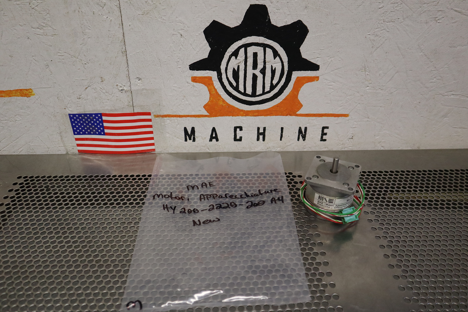 MAE HY200 2220-200 A4 Stepper Motor New Old Stock See All Pictures