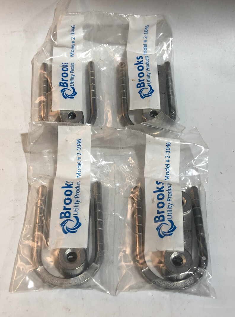 12 pack! Brooks Utility Products 2-1046 Single Use Keyless Padlock