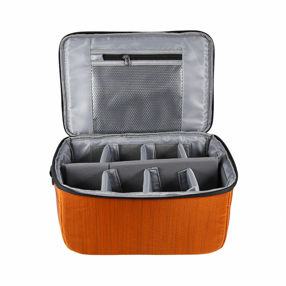 DSLR SLR Camera Bag Insert Partition Flexible Padded Camera Case Lens Bag Insert