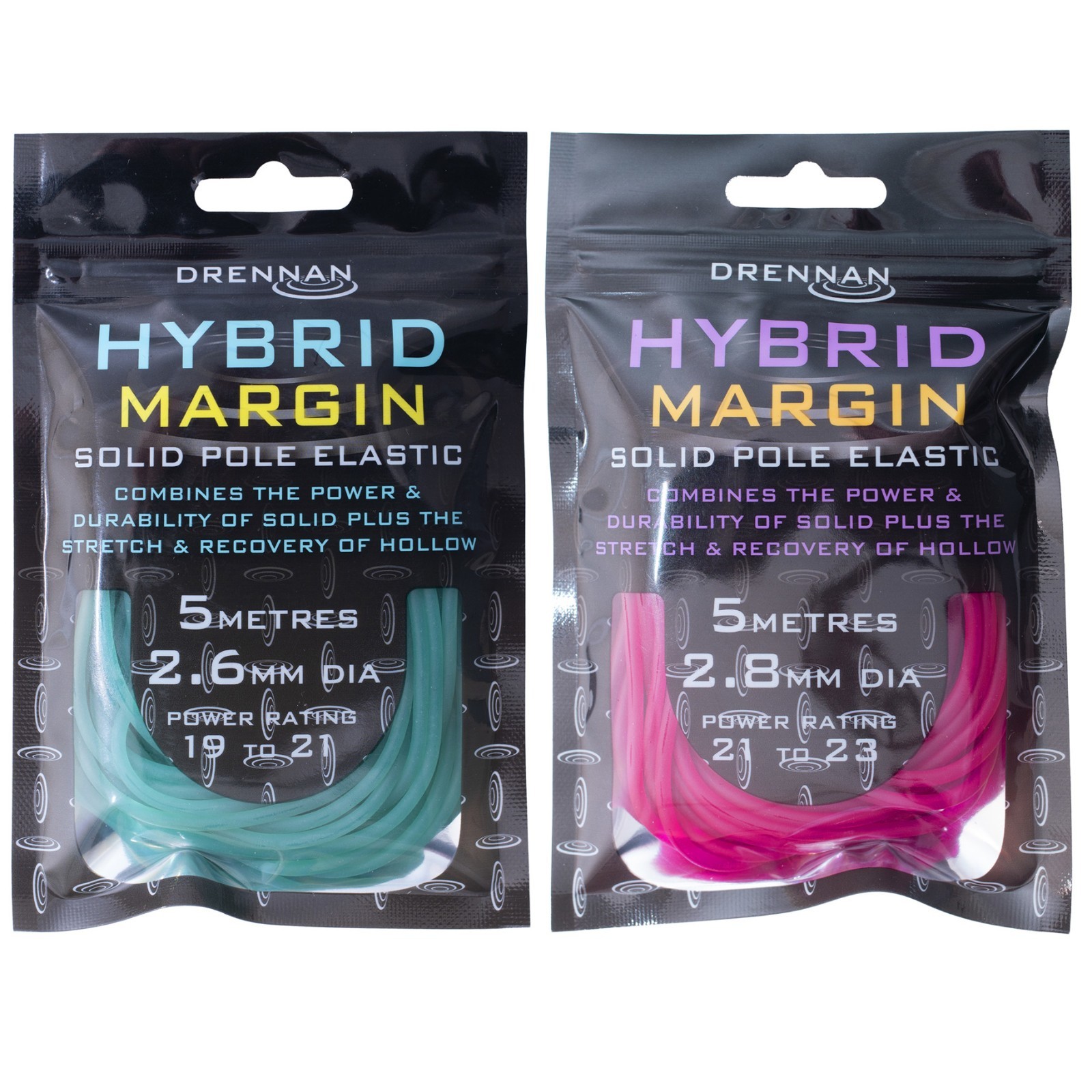 Drennan Hybrid Solid Margin Pole Elastic - Match / Carp Fishing - 5 Meters